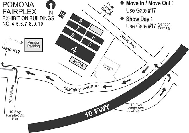 Asian american expo parking map